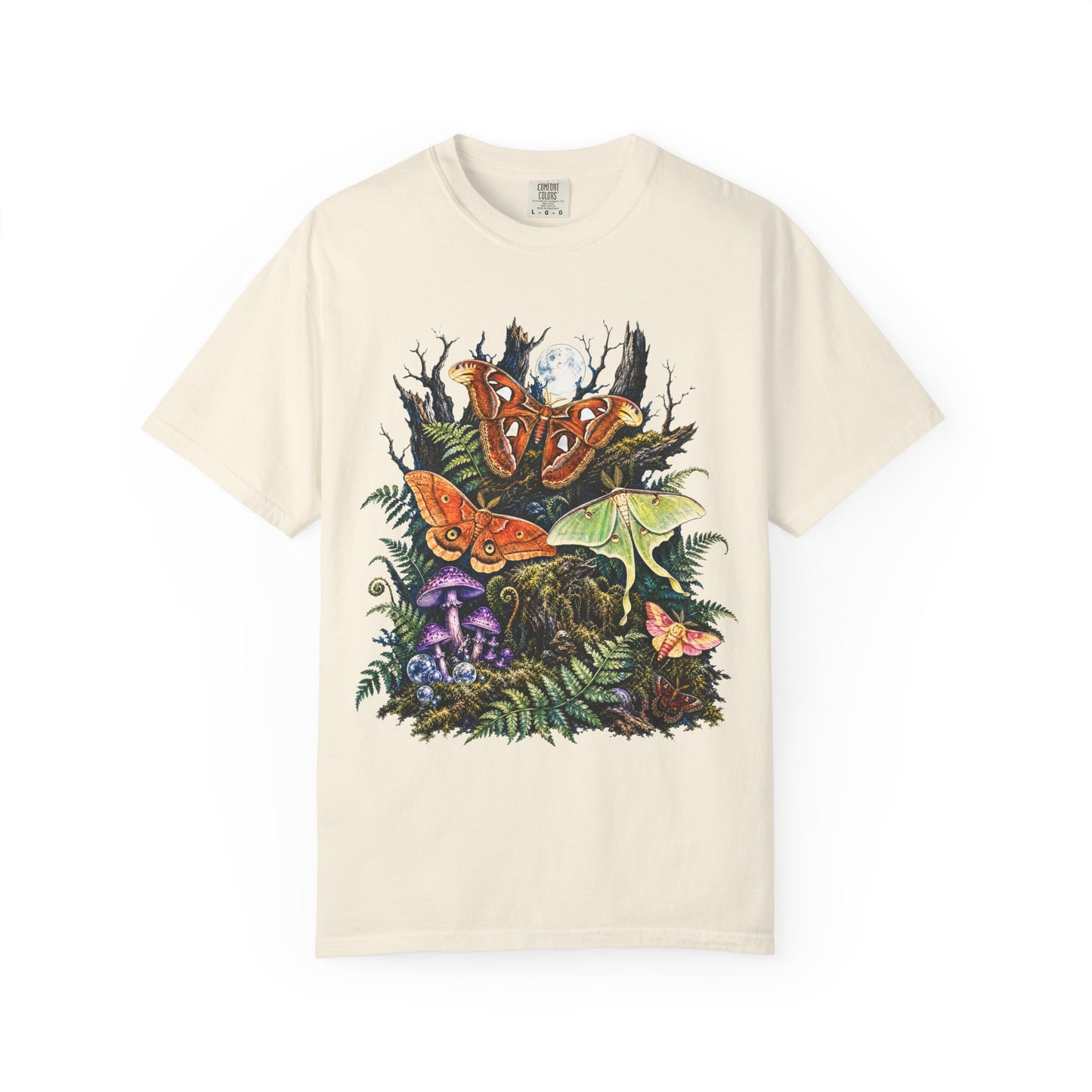 Midnight Magic Moth Collage T-Shirt
