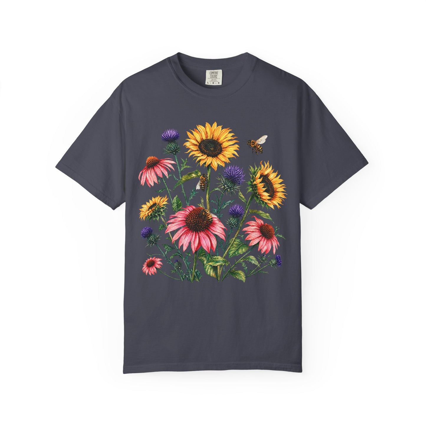 Wildflower Meadow Honeybee T-Shirt