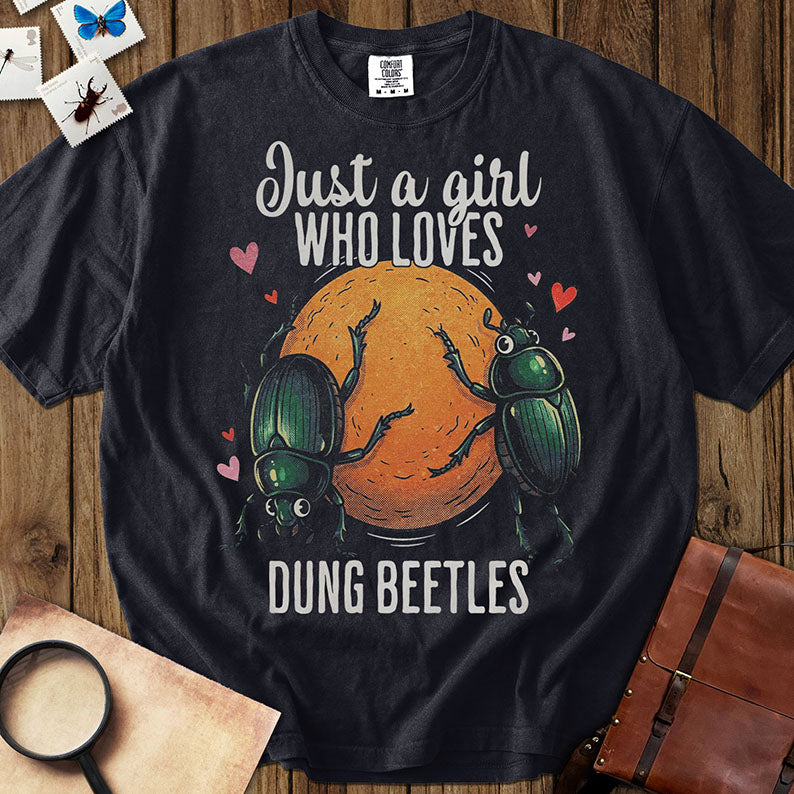 Dung Beetle Girl T-Shirt