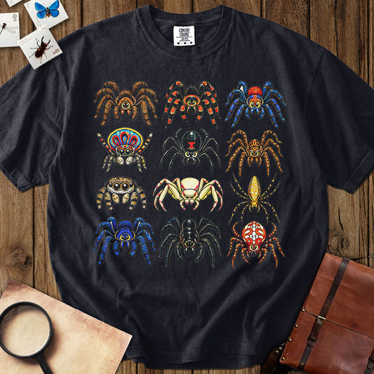 Vintage Spider Grid T-Shirt