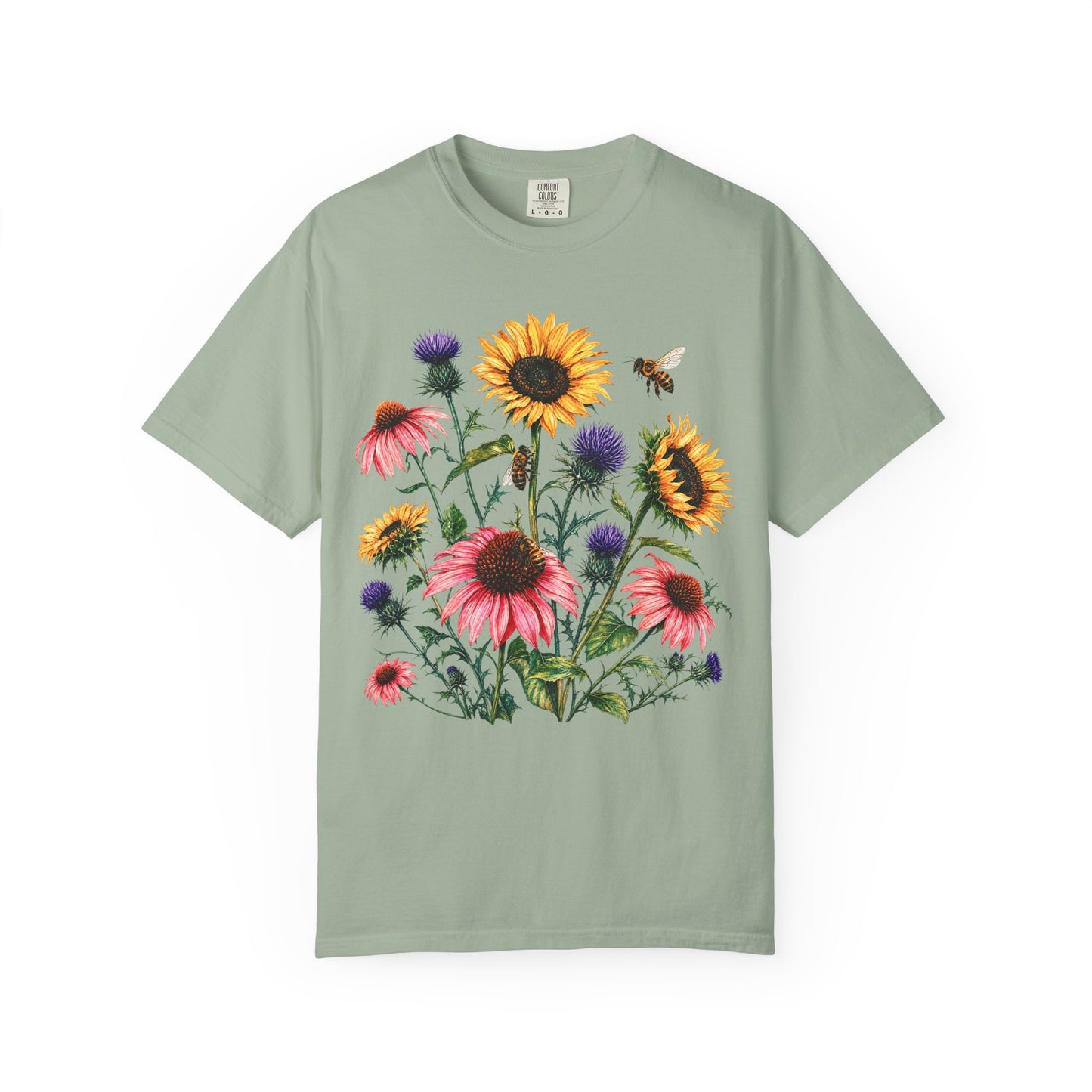 Wildflower Meadow Honeybee T-Shirt