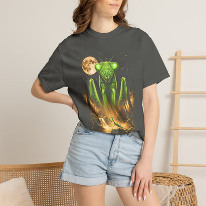 Praying Mantis Moonlit Forest T-Shirt