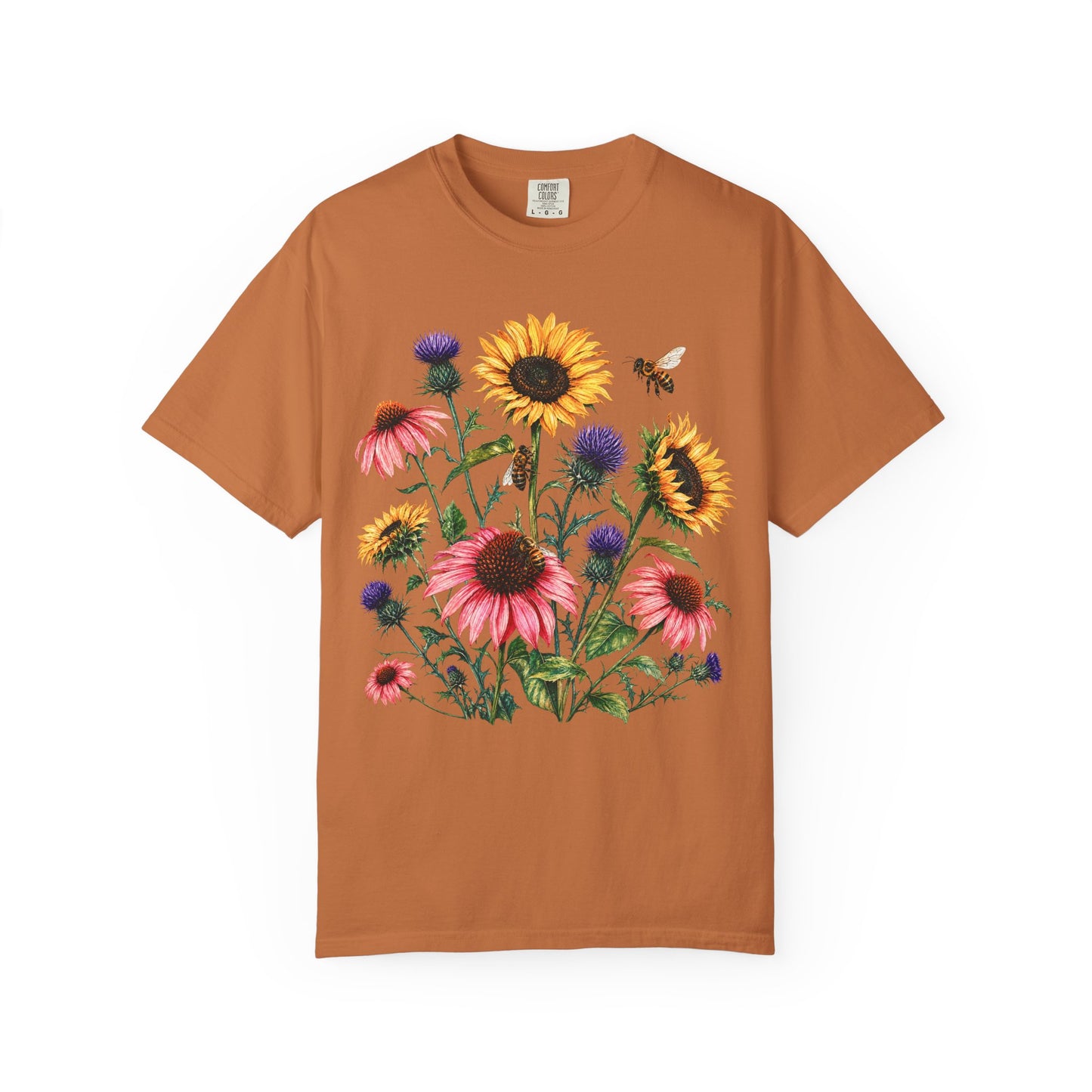 Wildflower Meadow Honeybee T-Shirt