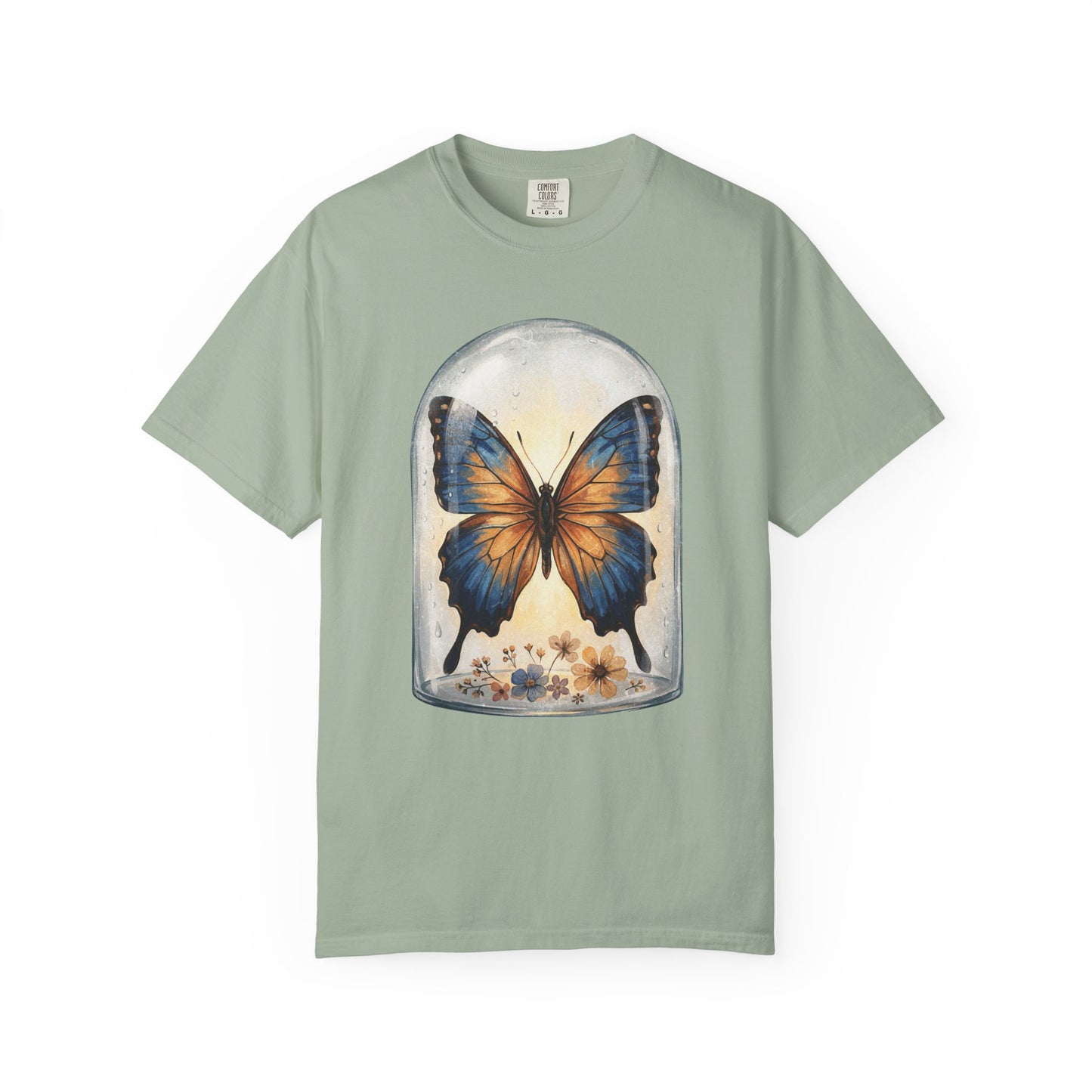 Butterfly Glass Cloche T-Shirt