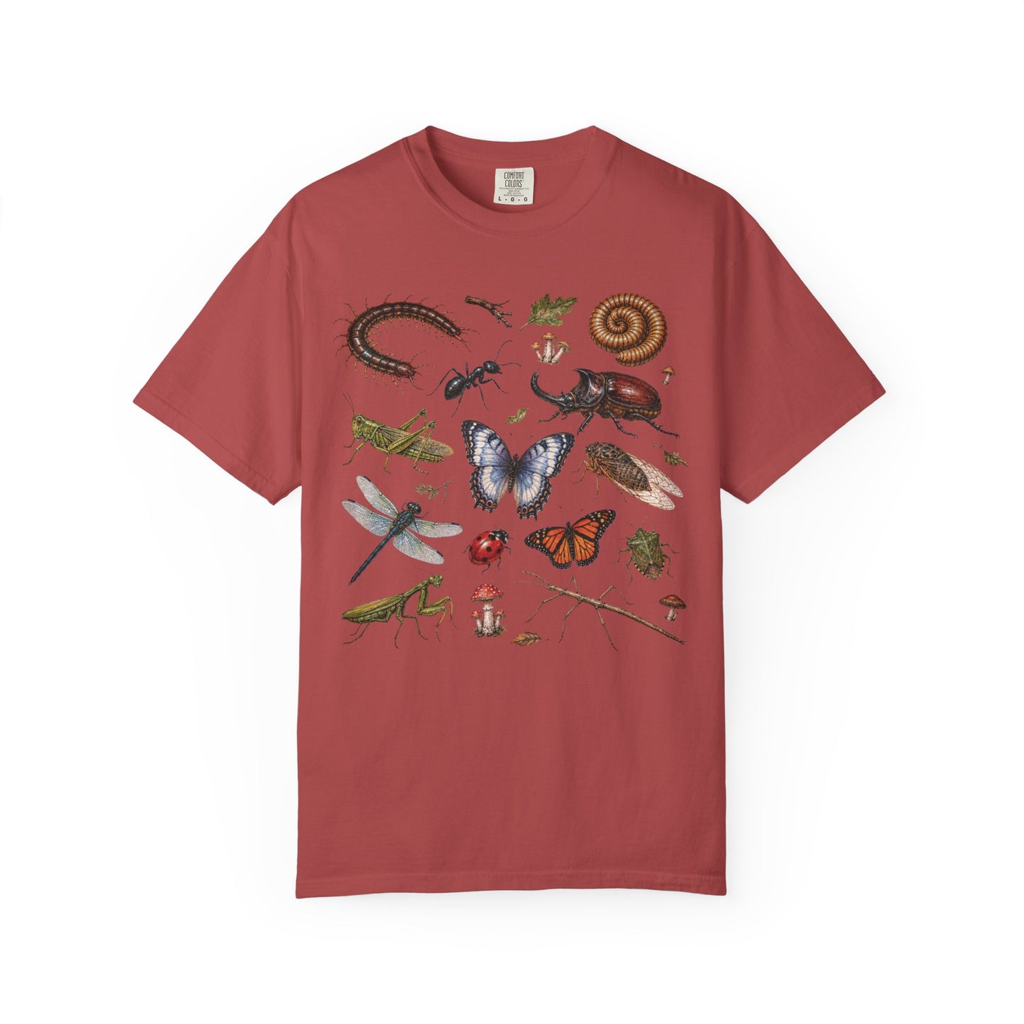 Forest Bug Collage T-Shirt