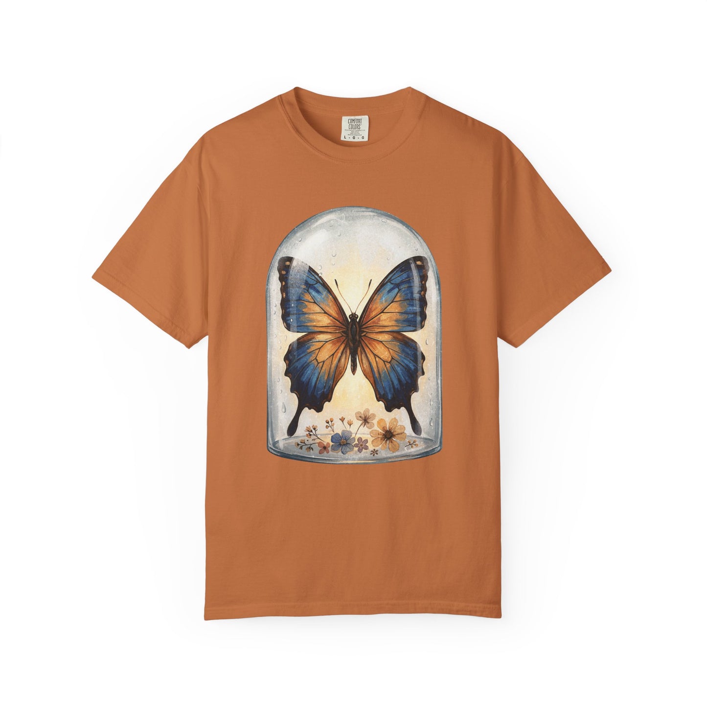 Butterfly Glass Cloche T-Shirt