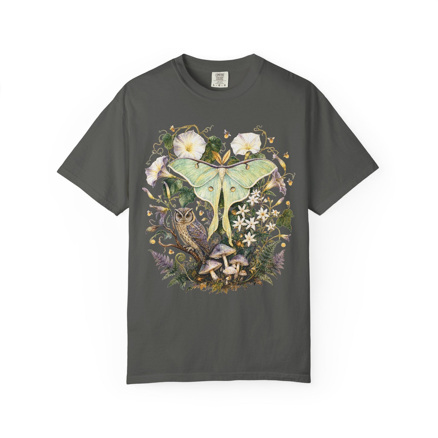 Vintage Luna Moth Woodland T-Shirt