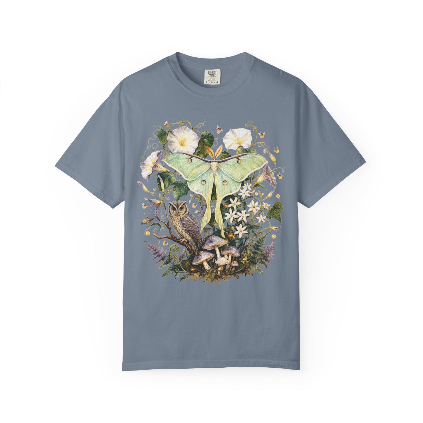 Vintage Luna Moth Woodland T-Shirt