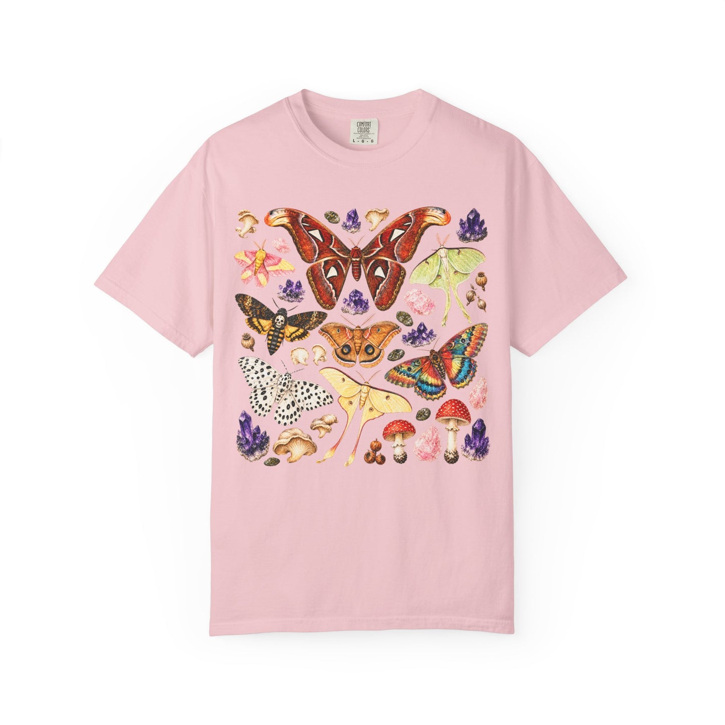 Mystical Crystals and Moths T-Shirt