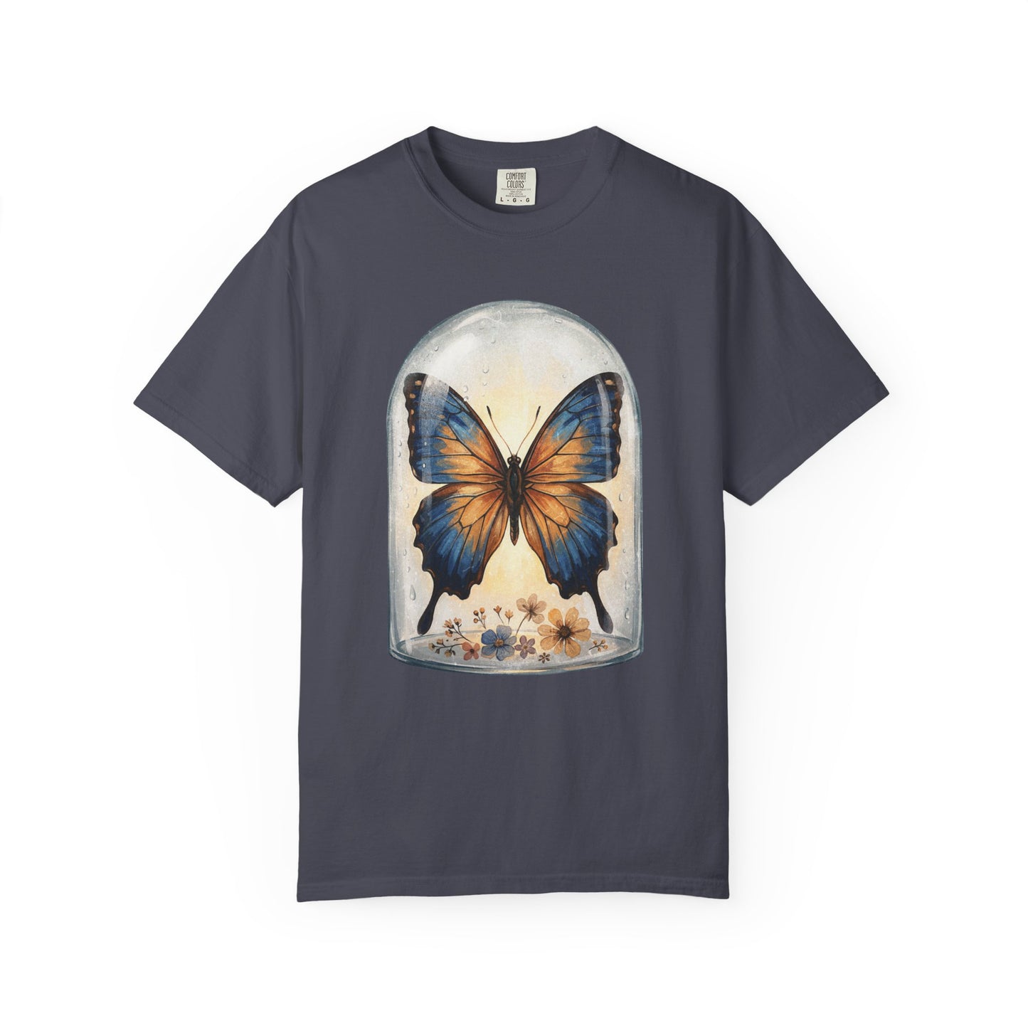Butterfly Glass Cloche T-Shirt