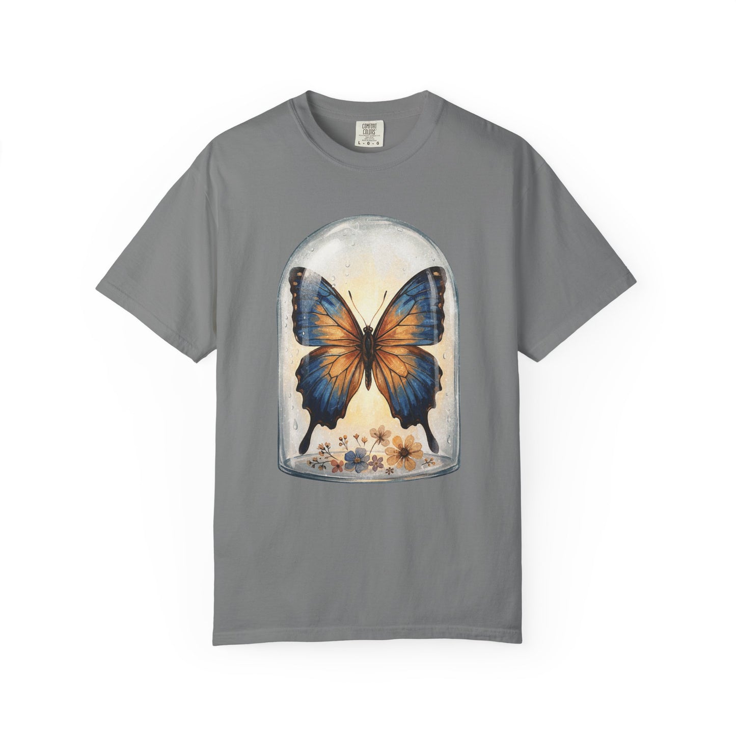 Butterfly Glass Cloche T-Shirt