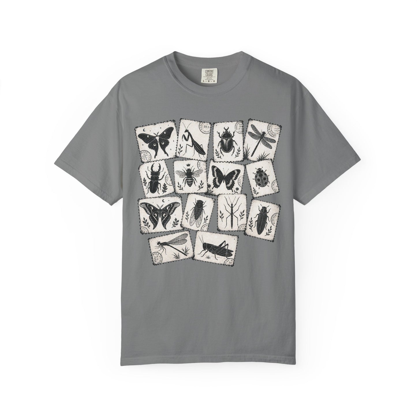 Vintage Insect Postage Stamp T-Shirt