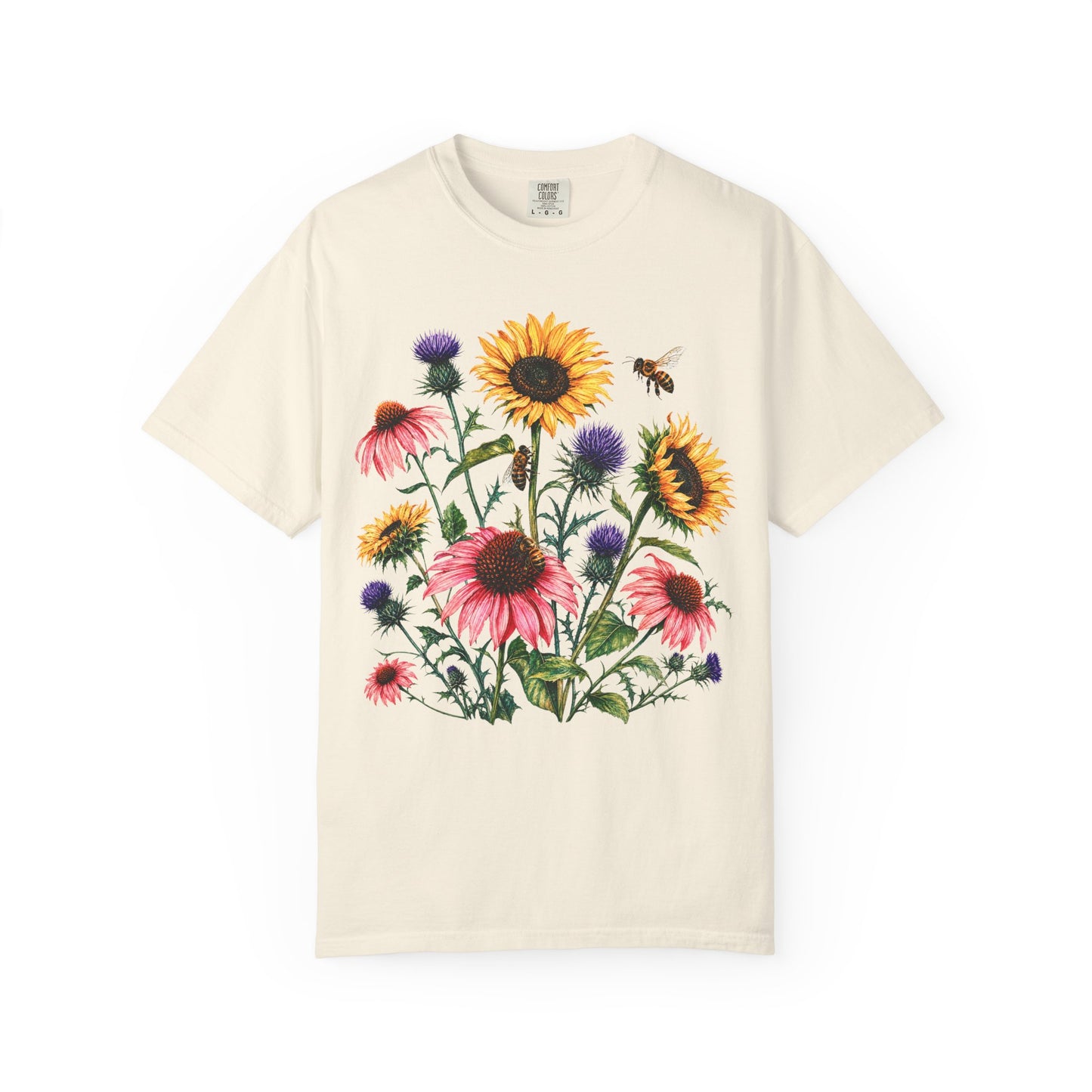 Wildflower Meadow Honeybee T-Shirt