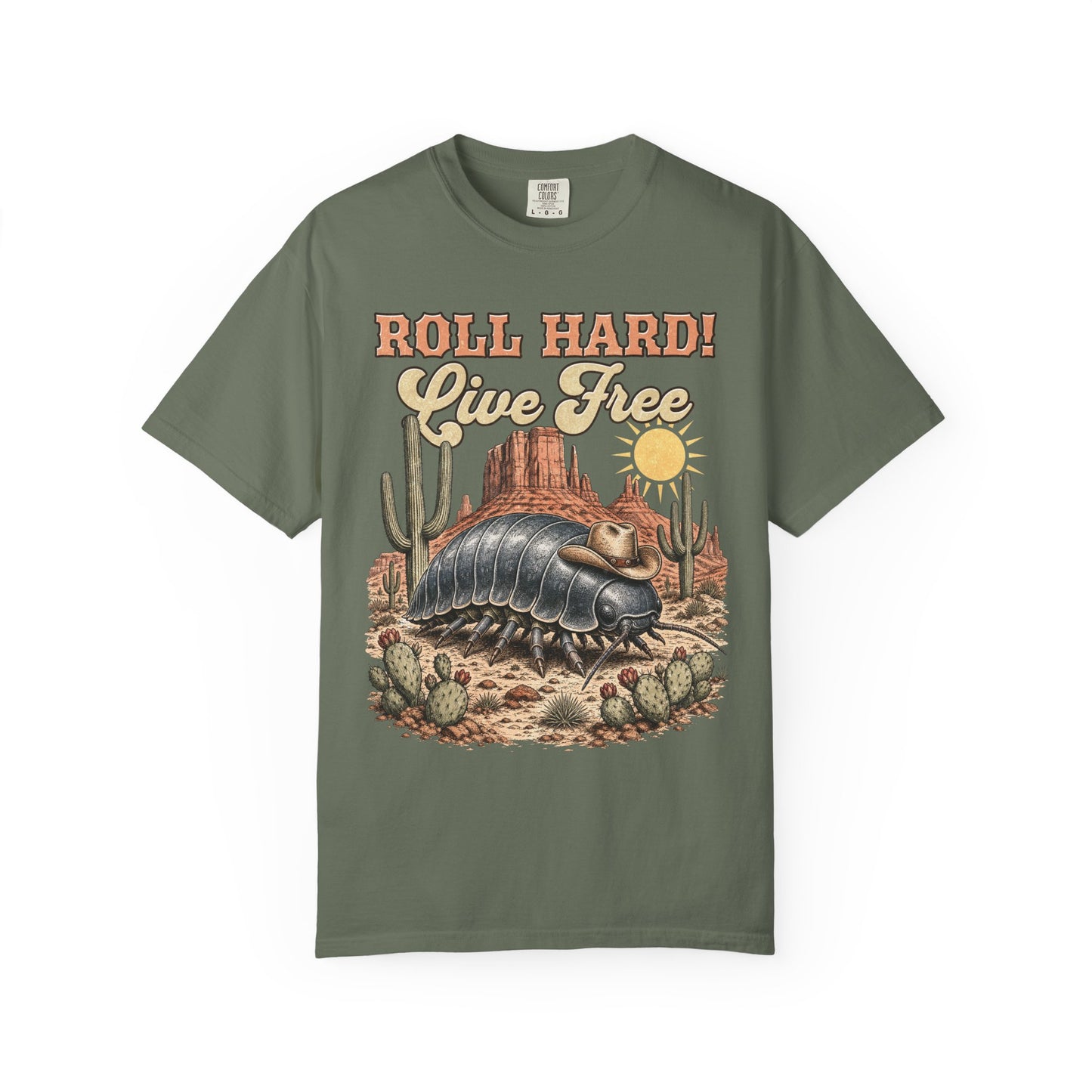 Roll Hard Live Free T-Shirt