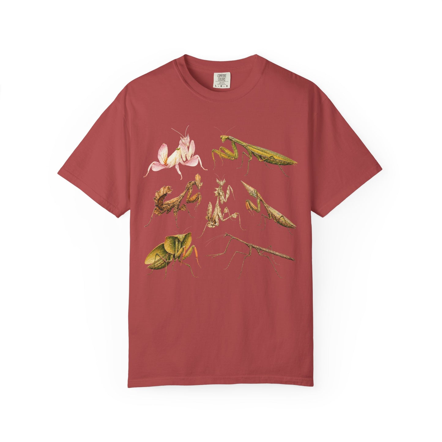 Watercolor Praying Mantis T-Shirt