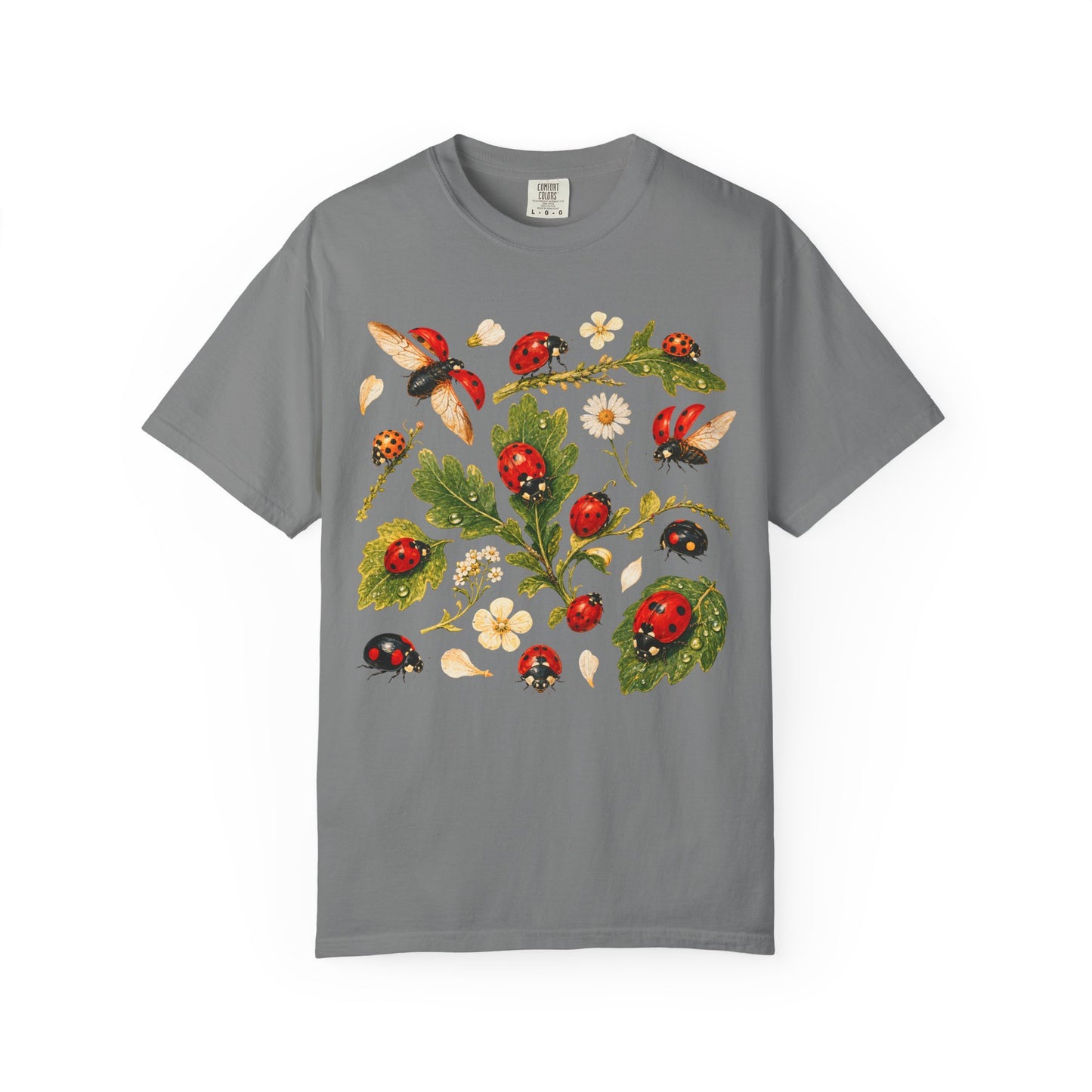 Botanical Ladybug T-Shirt