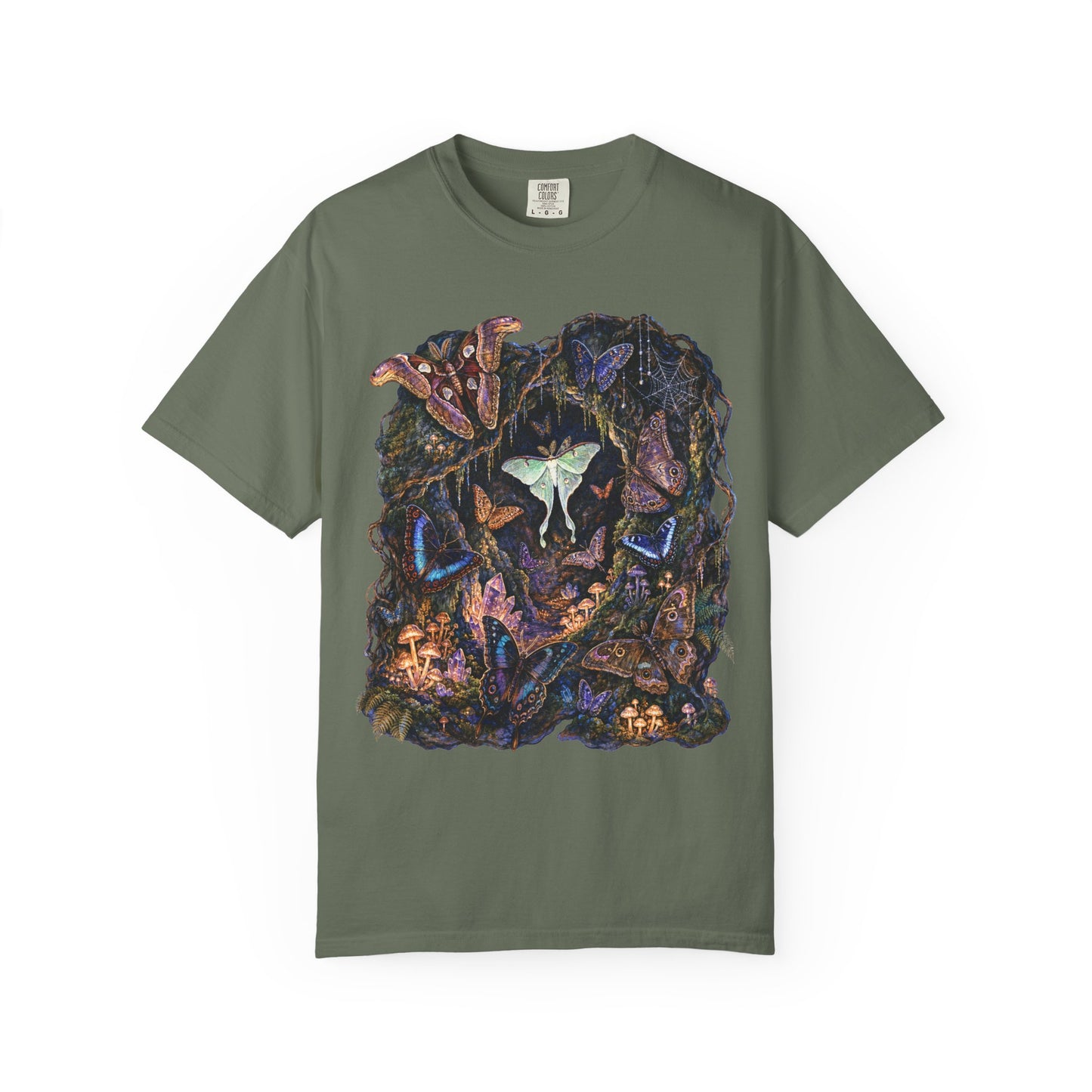 Midnight Moth Crystal Cave T-Shirt
