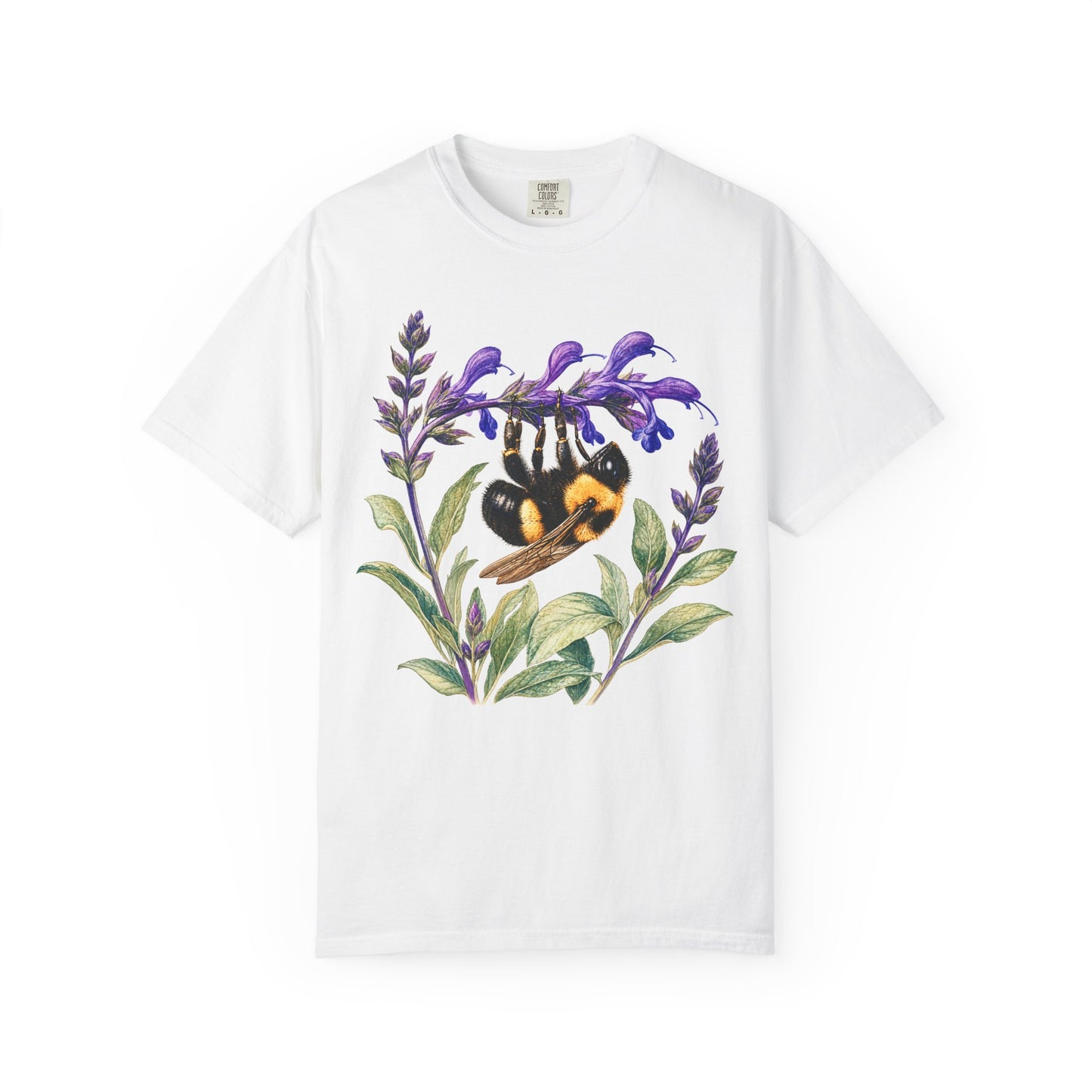 Bumblebee Salvia Botanical T-Shirt
