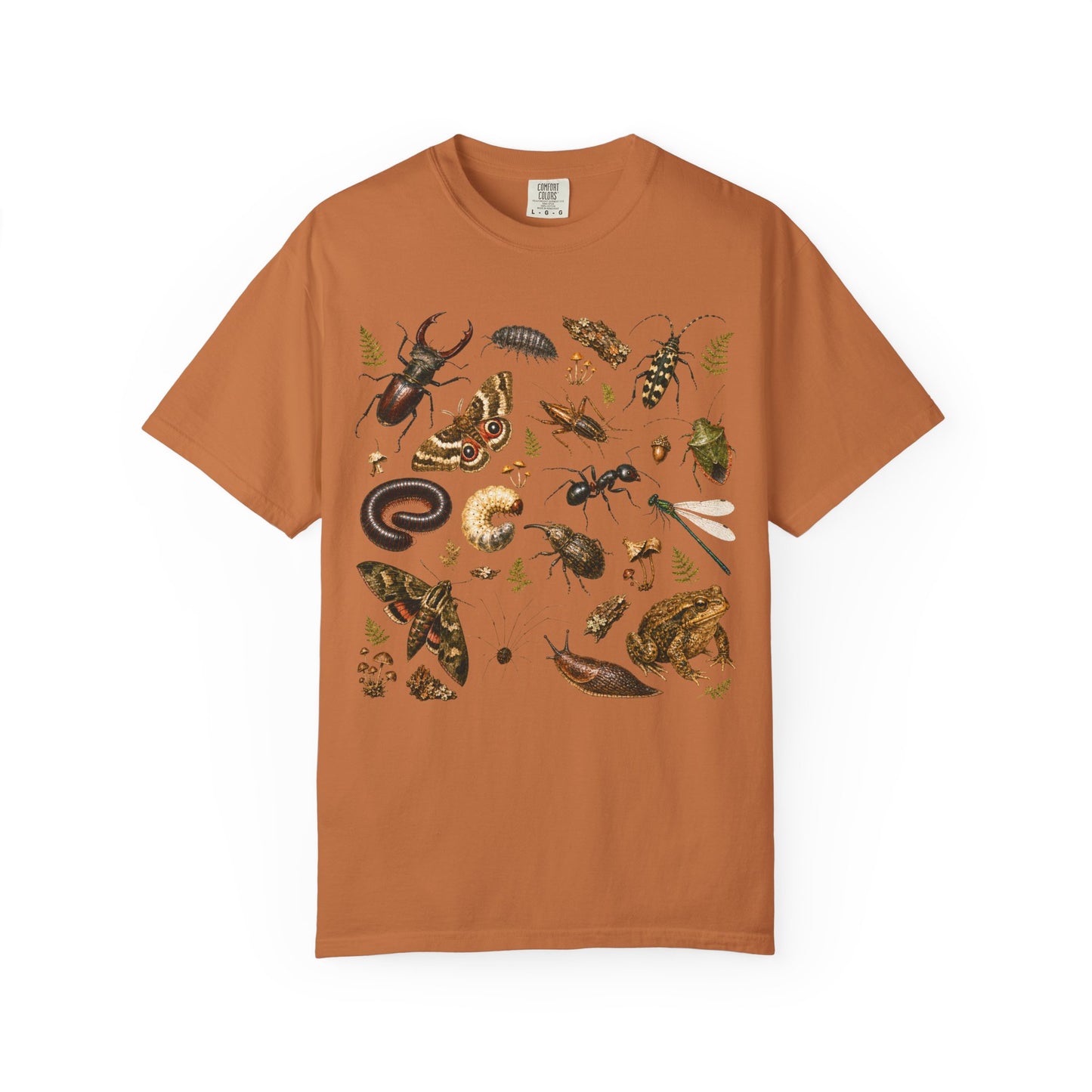 Forest Floor Critters Collage T-Shirt