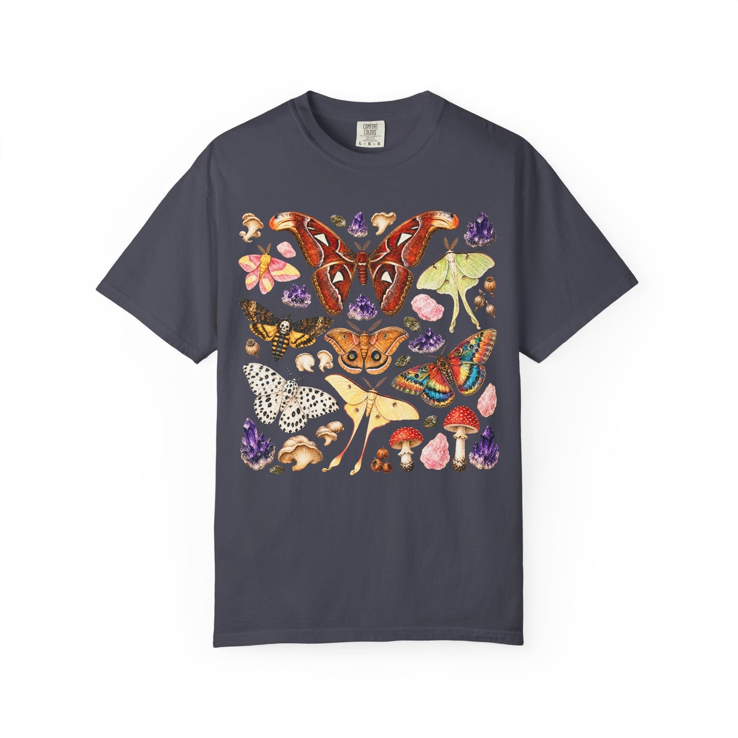 Mystical Crystals and Moths T-Shirt