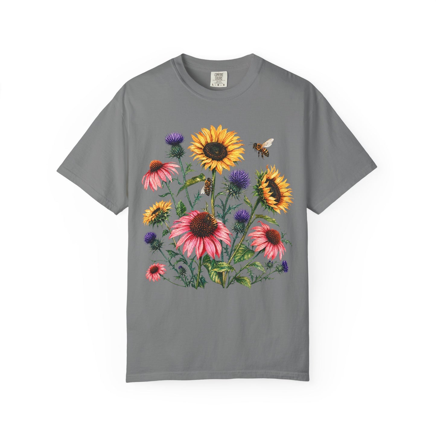 Wildflower Meadow Honeybee T-Shirt