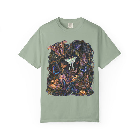 Midnight Moth Crystal Cave T-Shirt