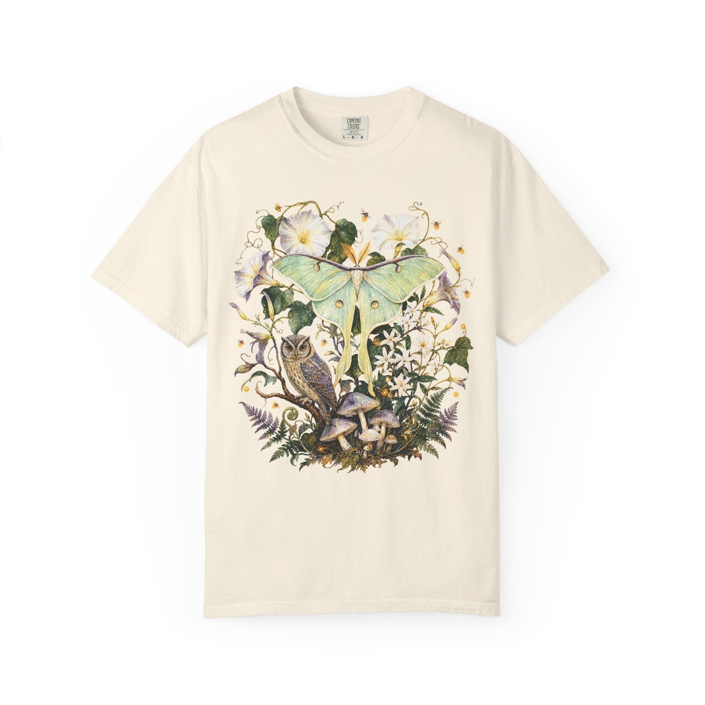 Vintage Luna Moth Woodland T-Shirt