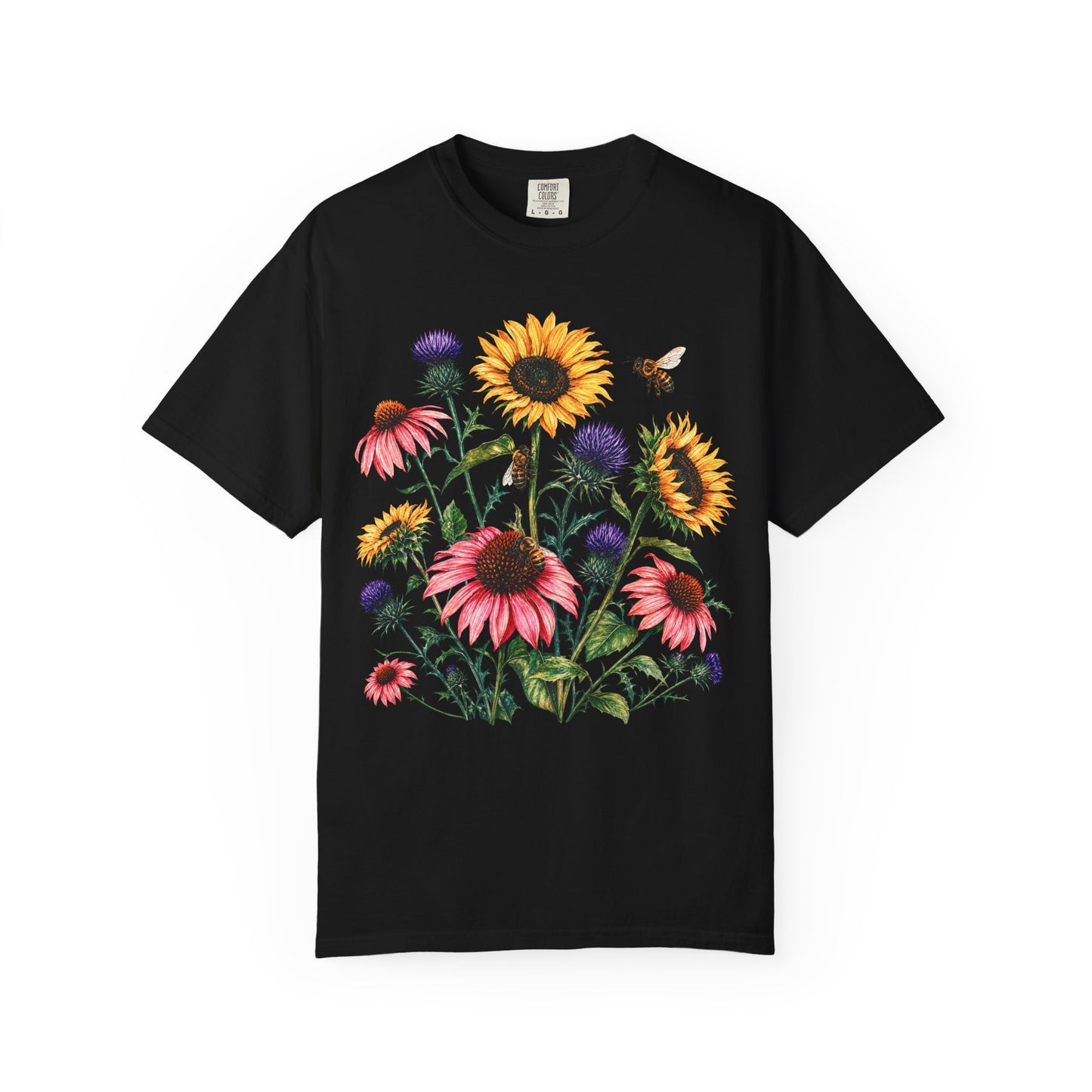 Wildflower Meadow Honeybee T-Shirt