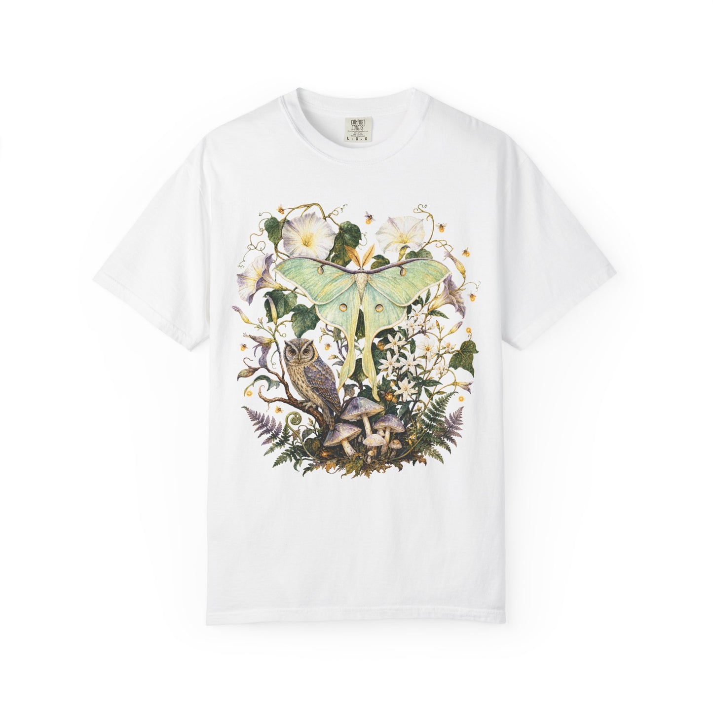 Vintage Luna Moth Woodland T-Shirt