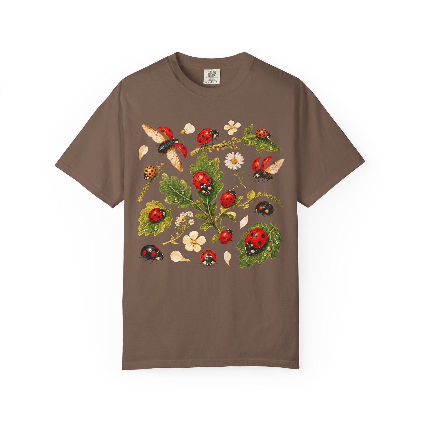 Botanical Ladybug T-Shirt