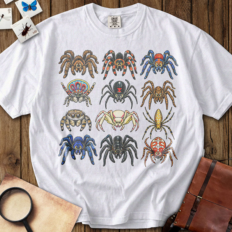Vintage Spider Grid T-Shirt