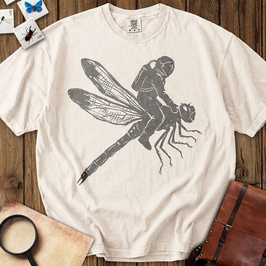 Astronaut Dragonfly Rider T-Shirt