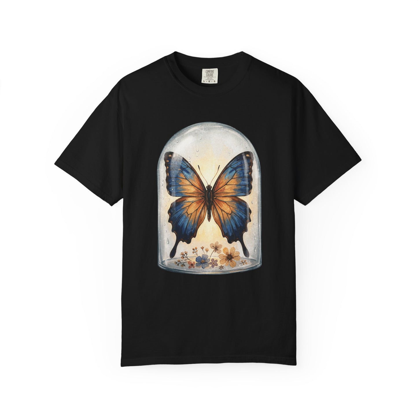 Butterfly Glass Cloche T-Shirt