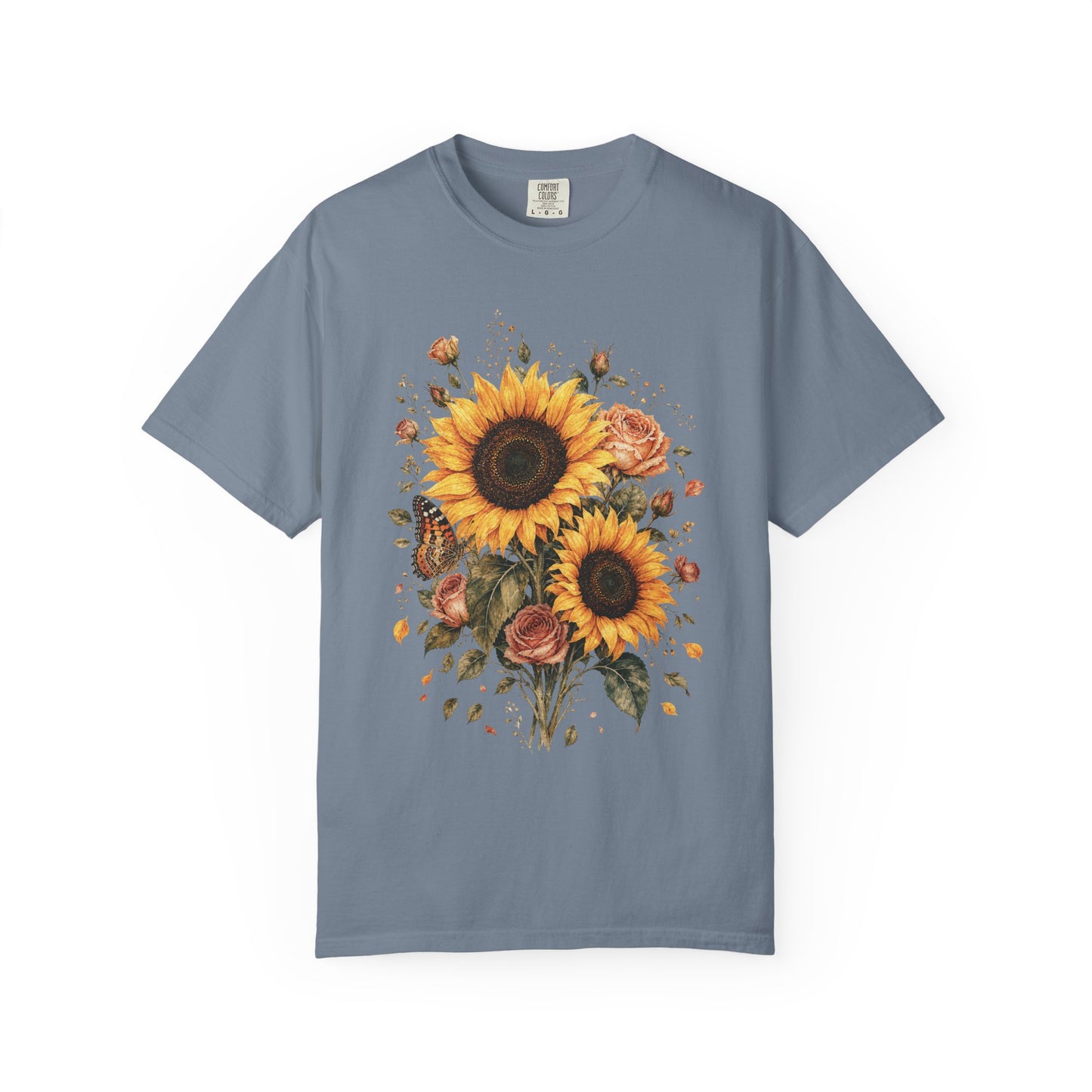 Sunflower And Rose Bouquet T-Shirt