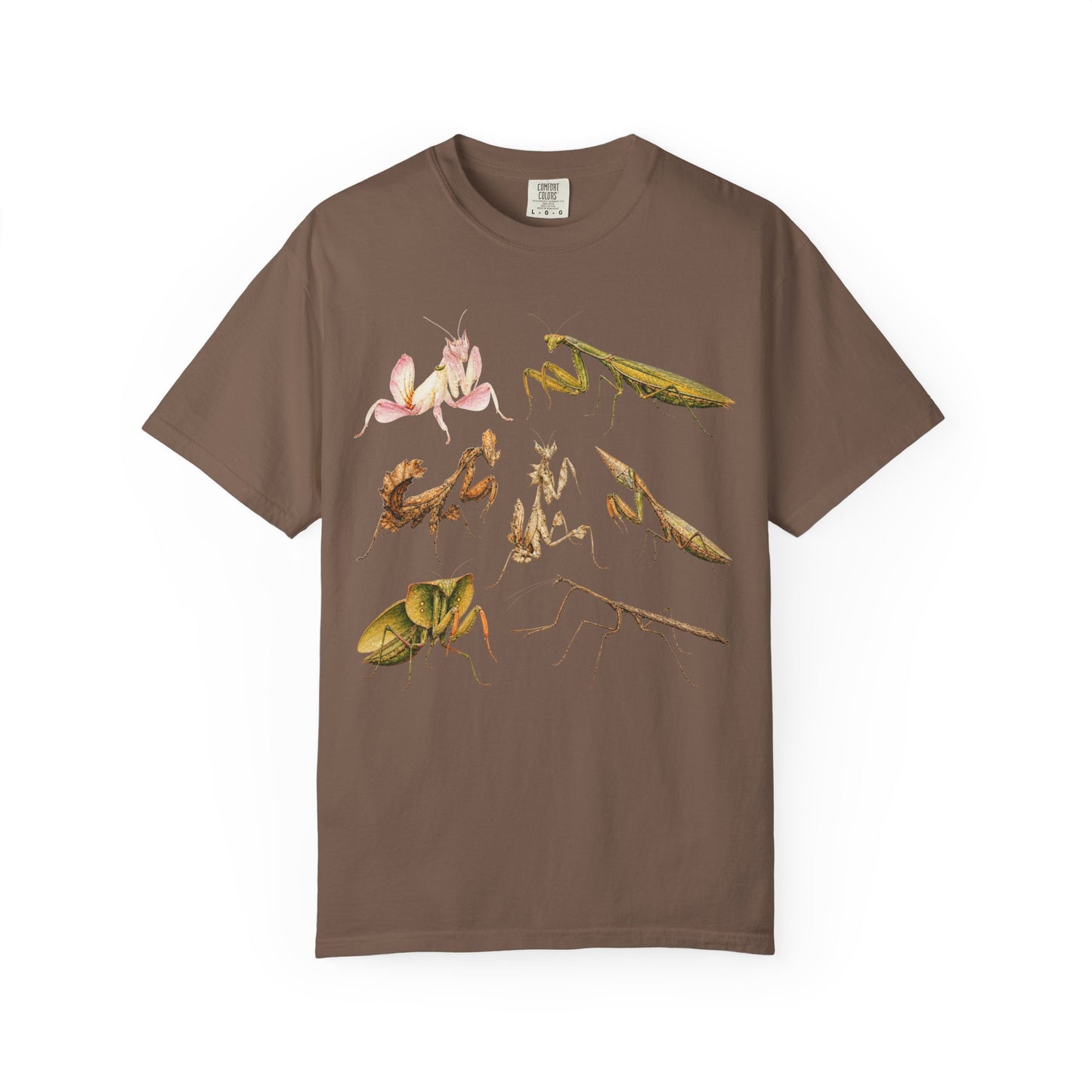 Watercolor Praying Mantis T-Shirt