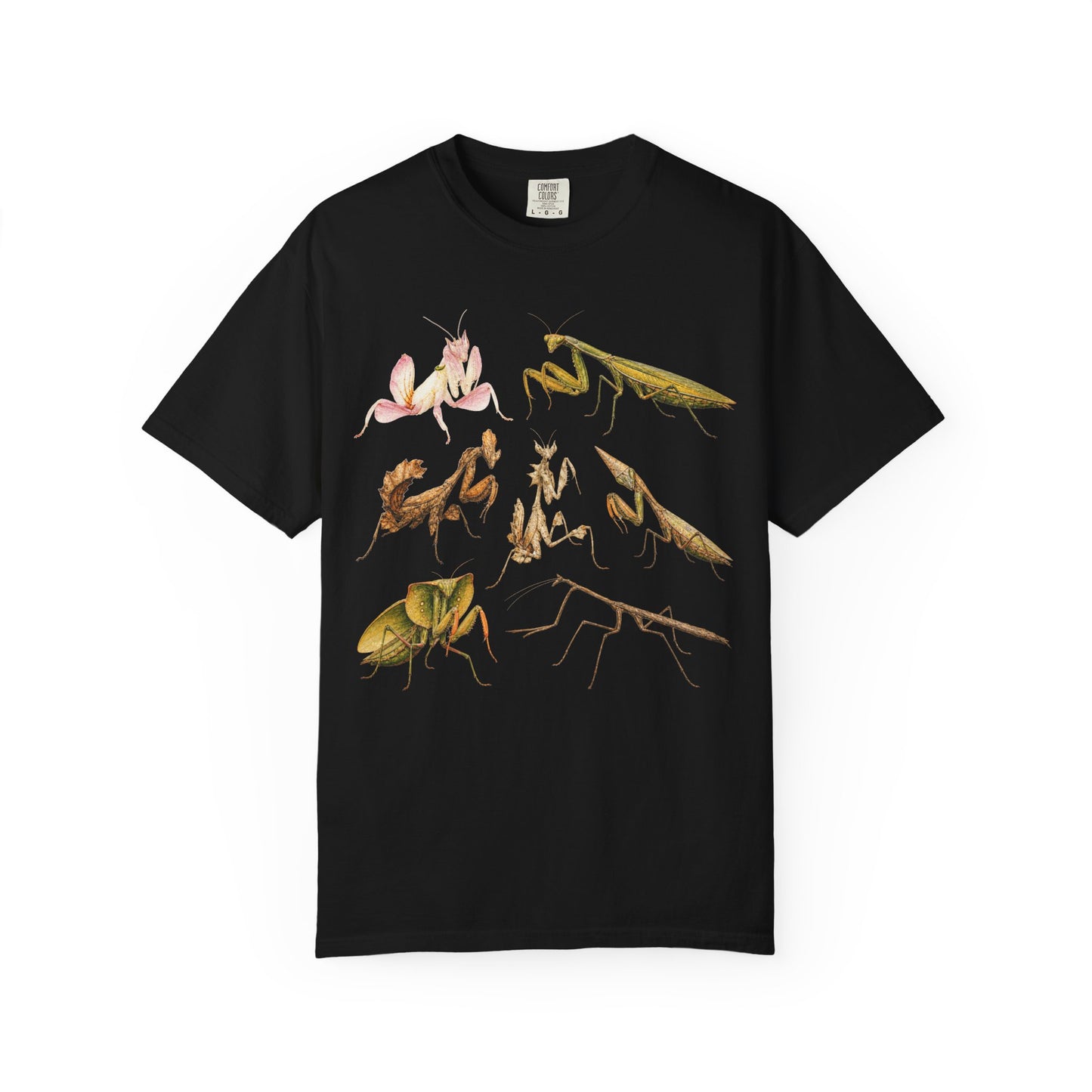 Watercolor Praying Mantis T-Shirt