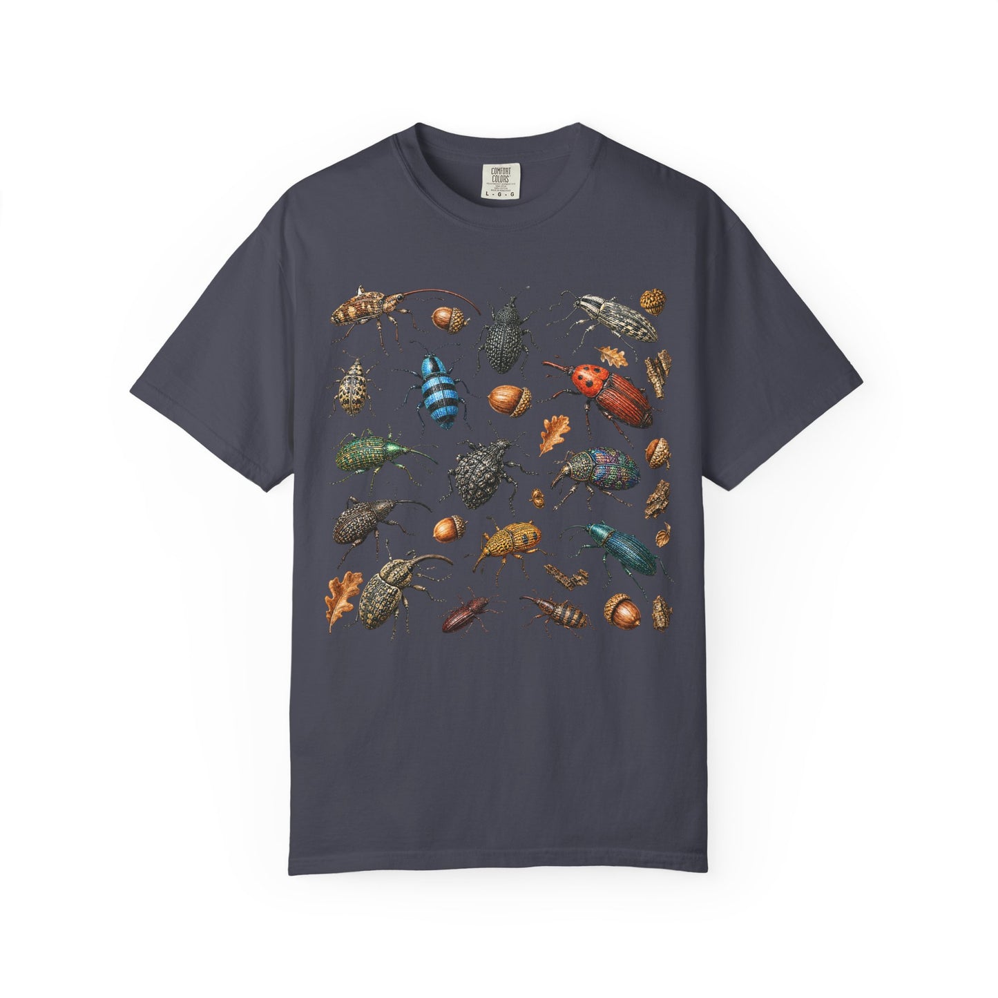 Vintage Naturalist Weevil Collage T-Shirt