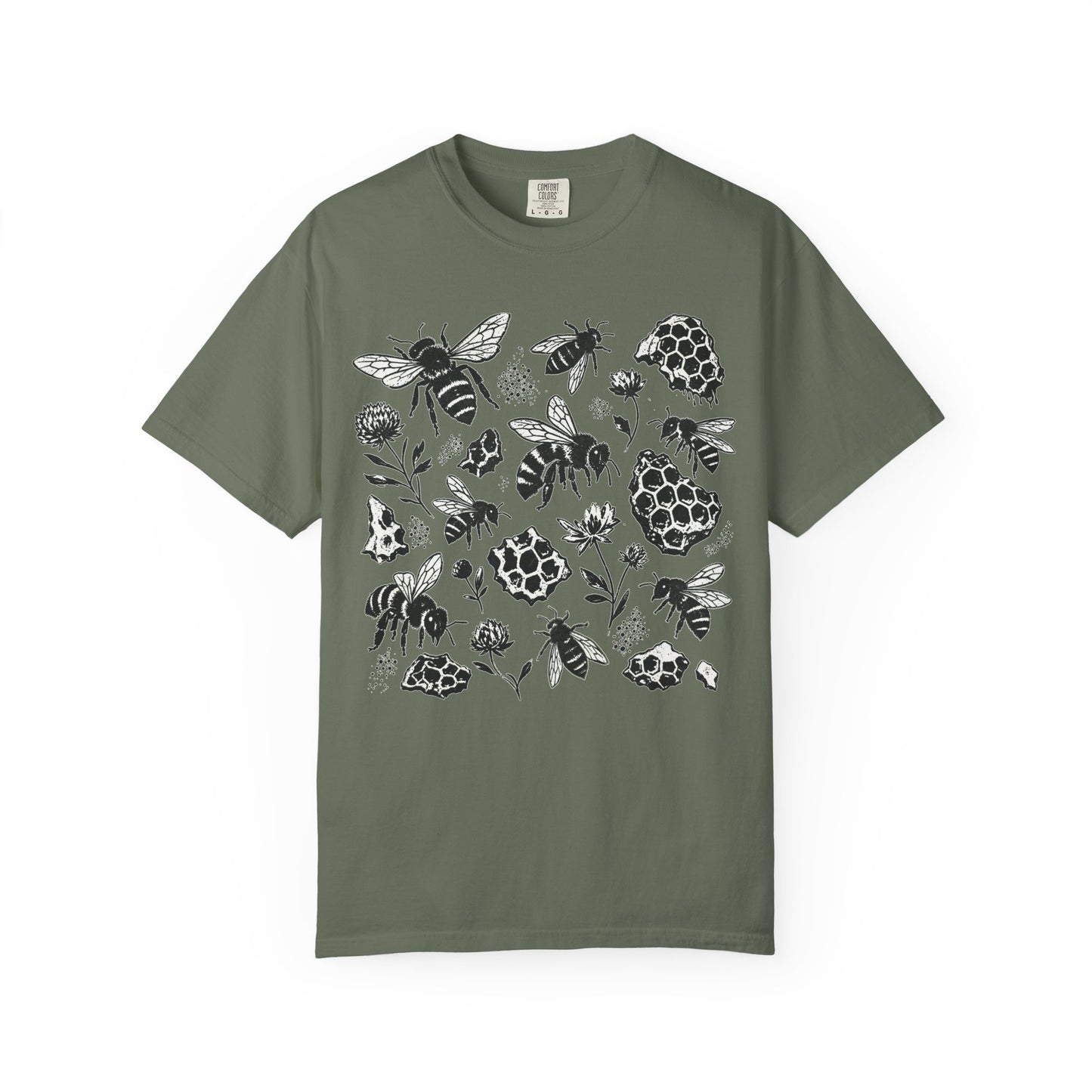 Ink Honeybee Collage T-Shirt