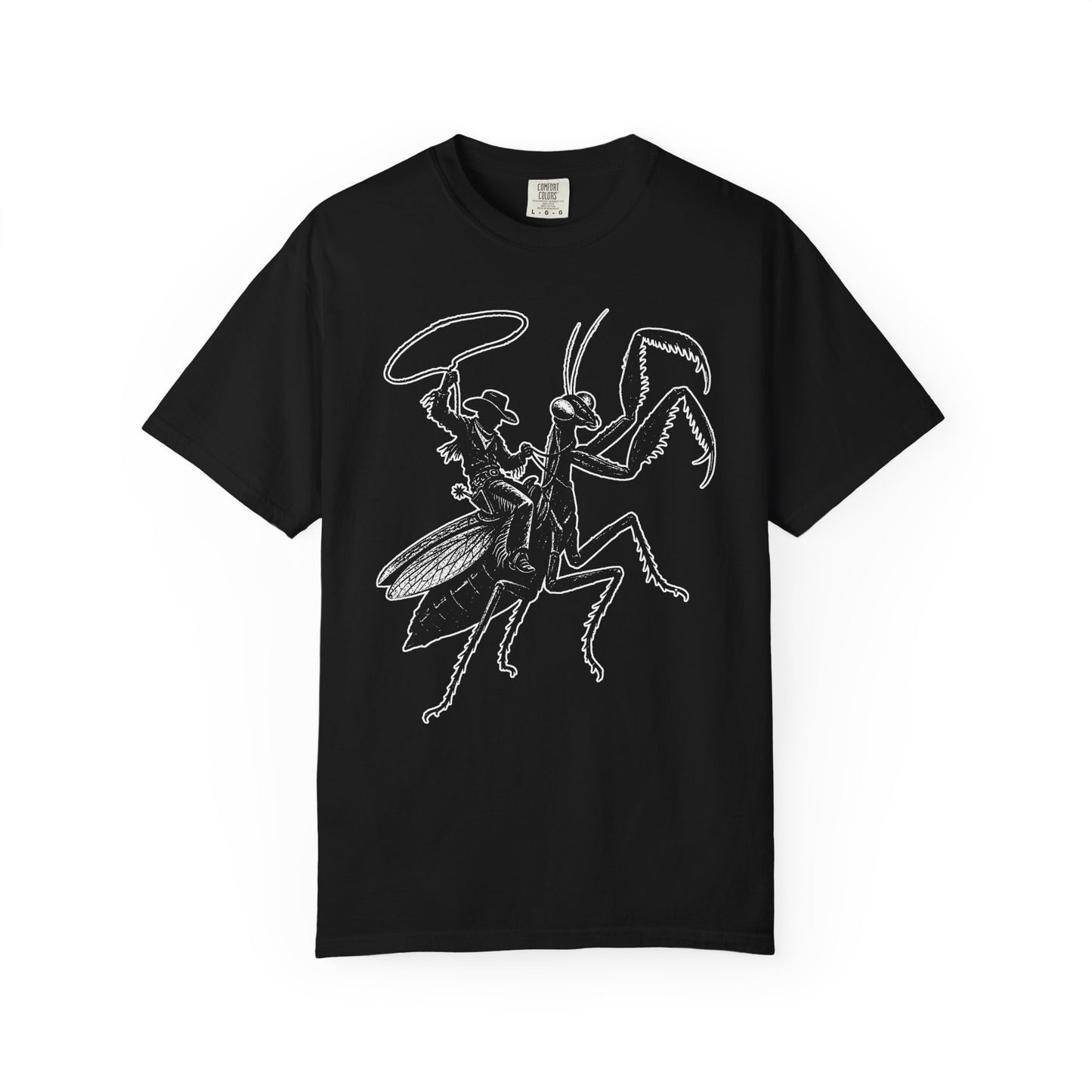 Cowboy Praying Mantis T-Shirt