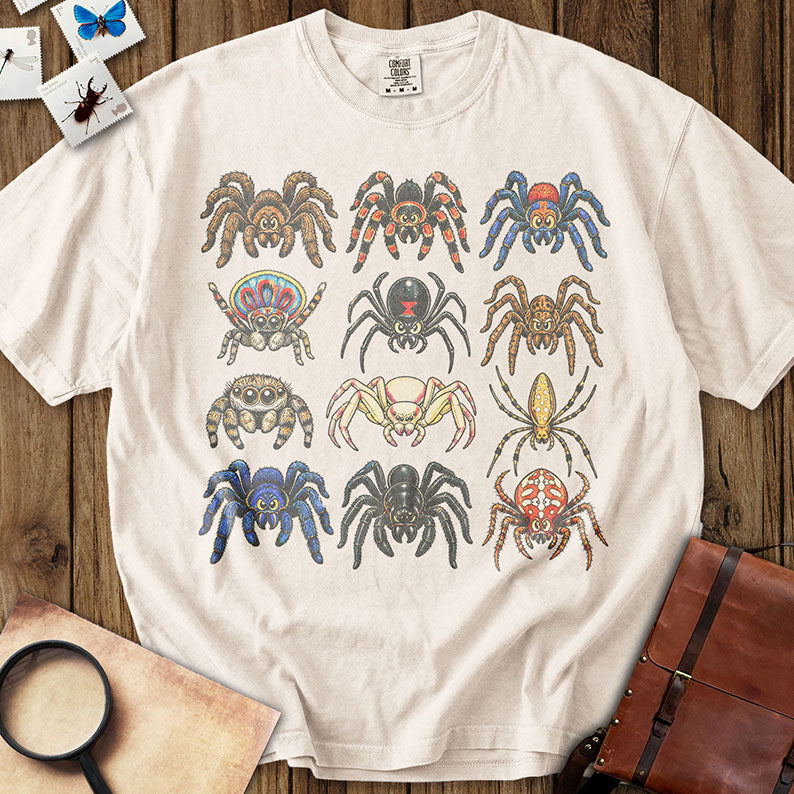 Vintage Spider Grid T-Shirt
