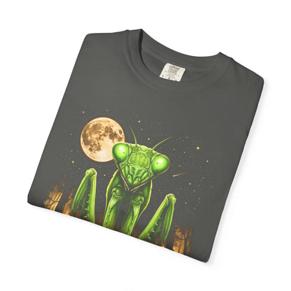 Praying Mantis Moonlit Forest T-Shirt