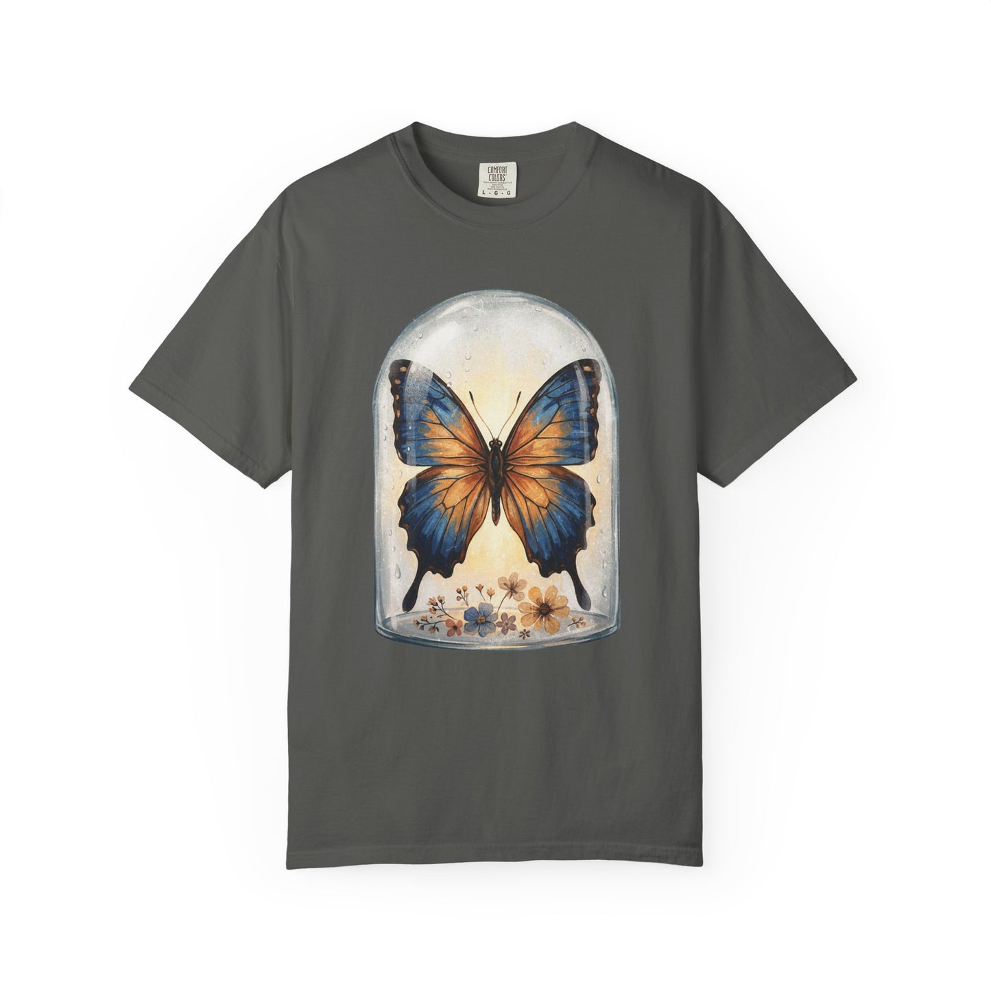 Butterfly Glass Cloche T-Shirt