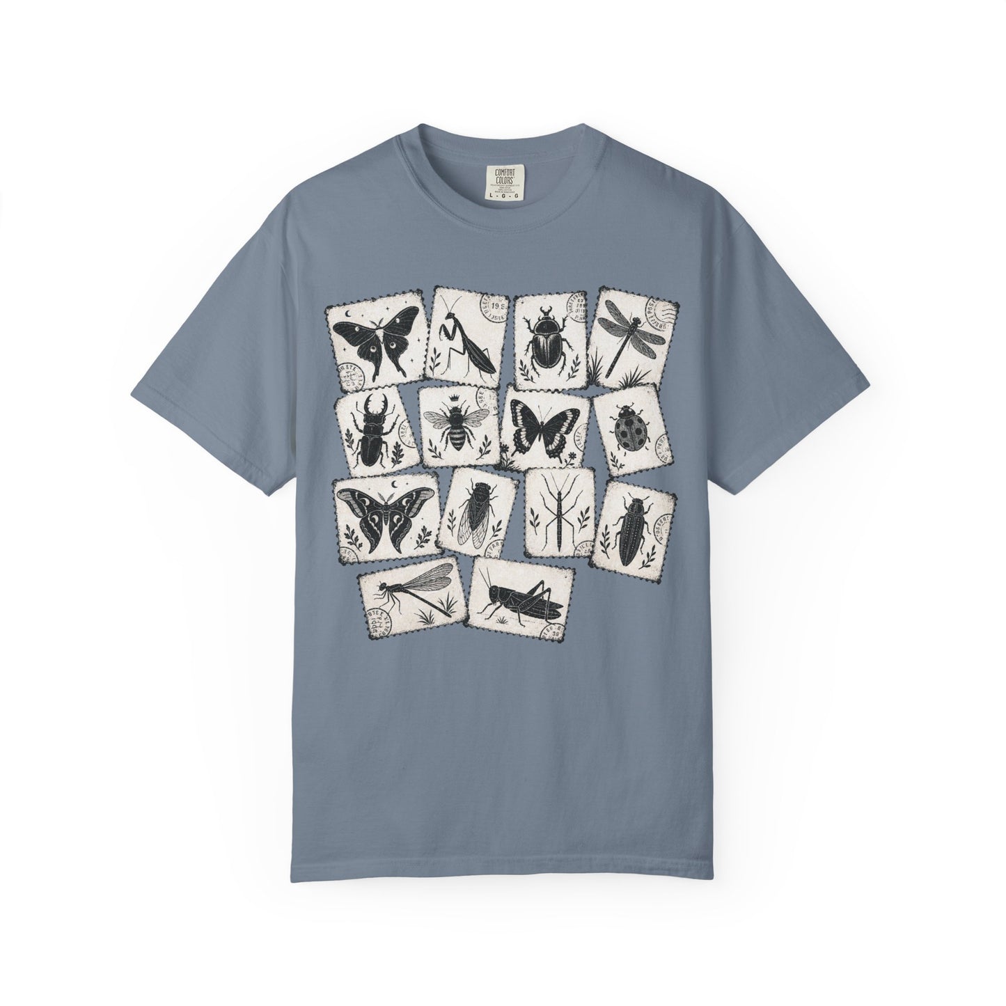 Vintage Insect Postage Stamp T-Shirt