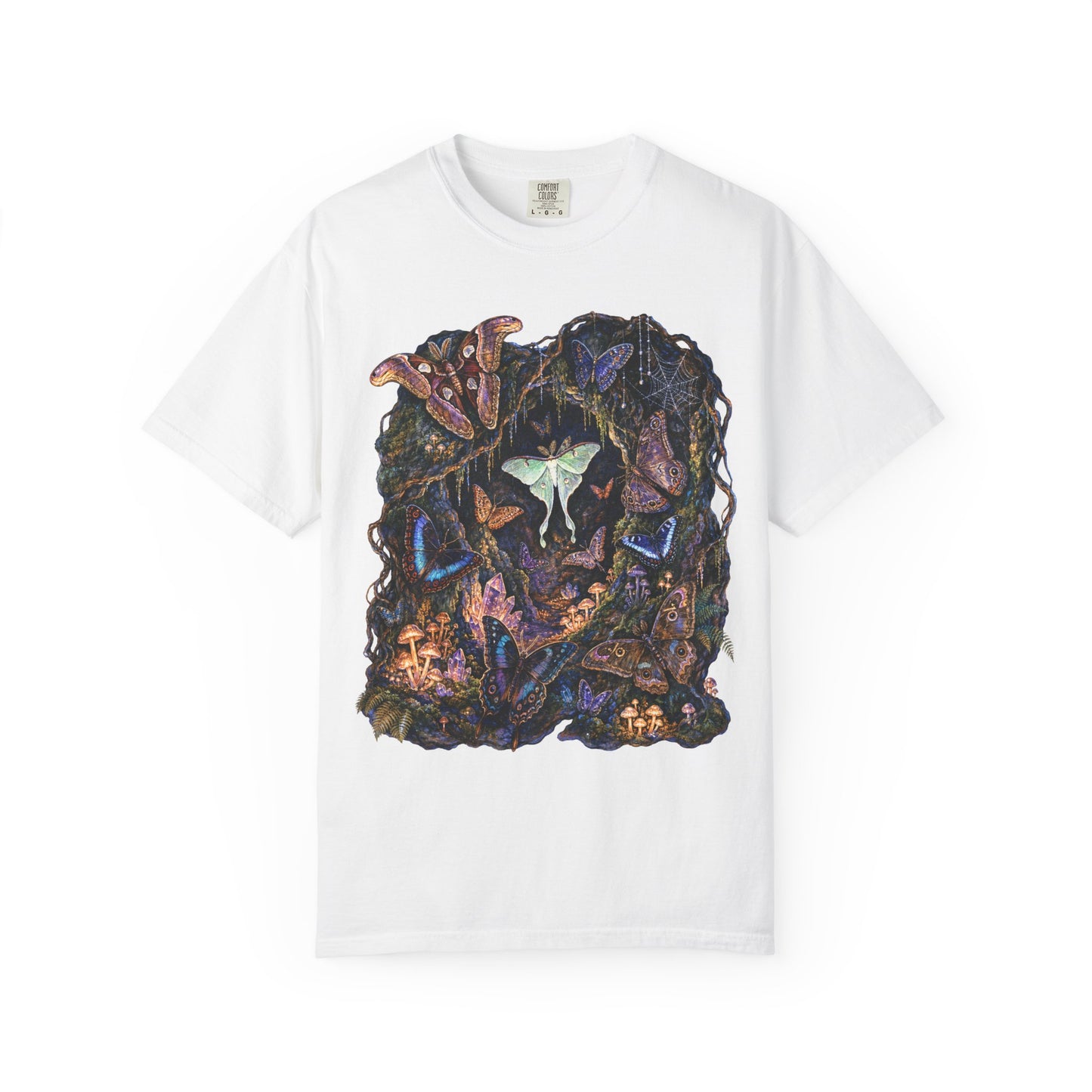 Midnight Moth Crystal Cave T-Shirt