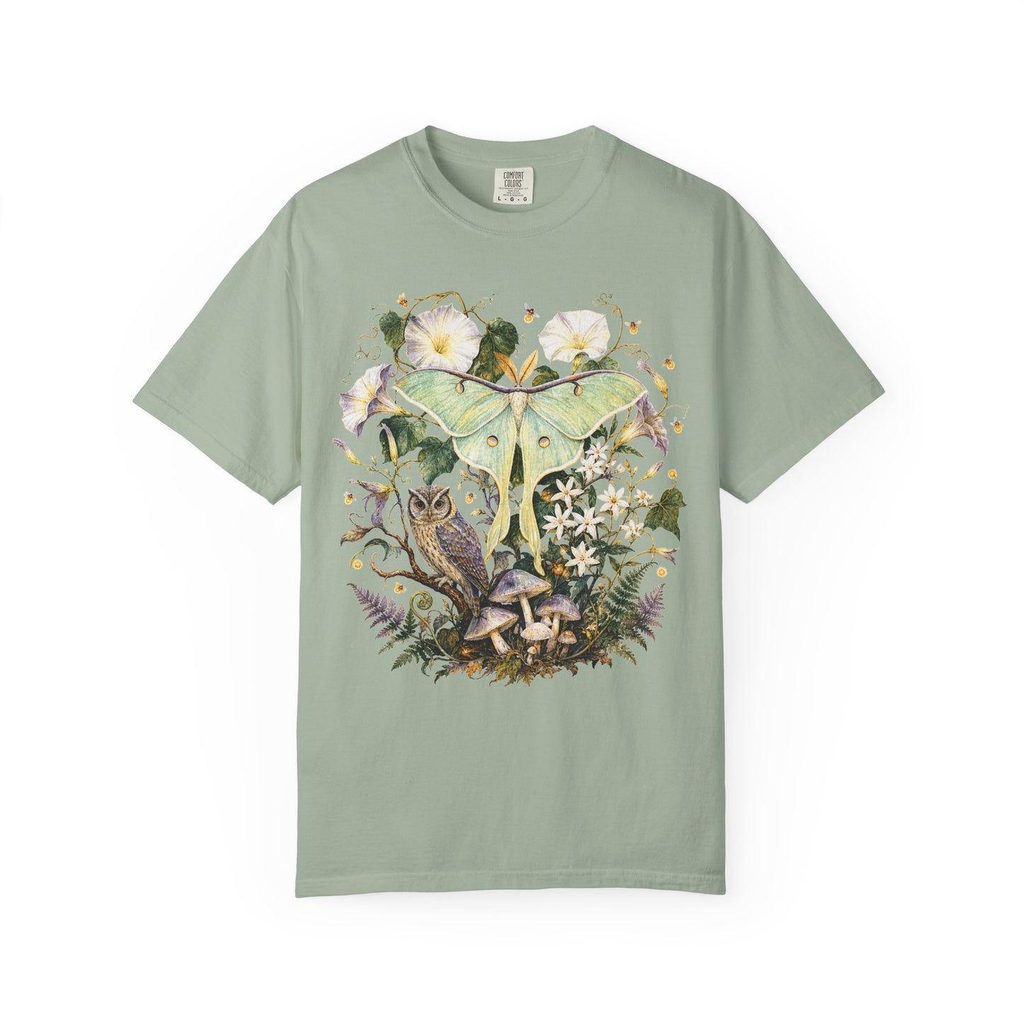 Vintage Luna Moth Woodland T-Shirt