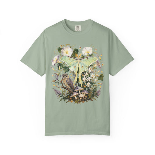 Vintage Luna Moth Woodland T-Shirt
