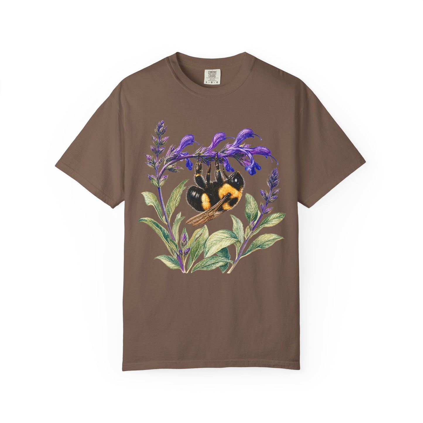 Bumblebee Salvia Botanical T-Shirt