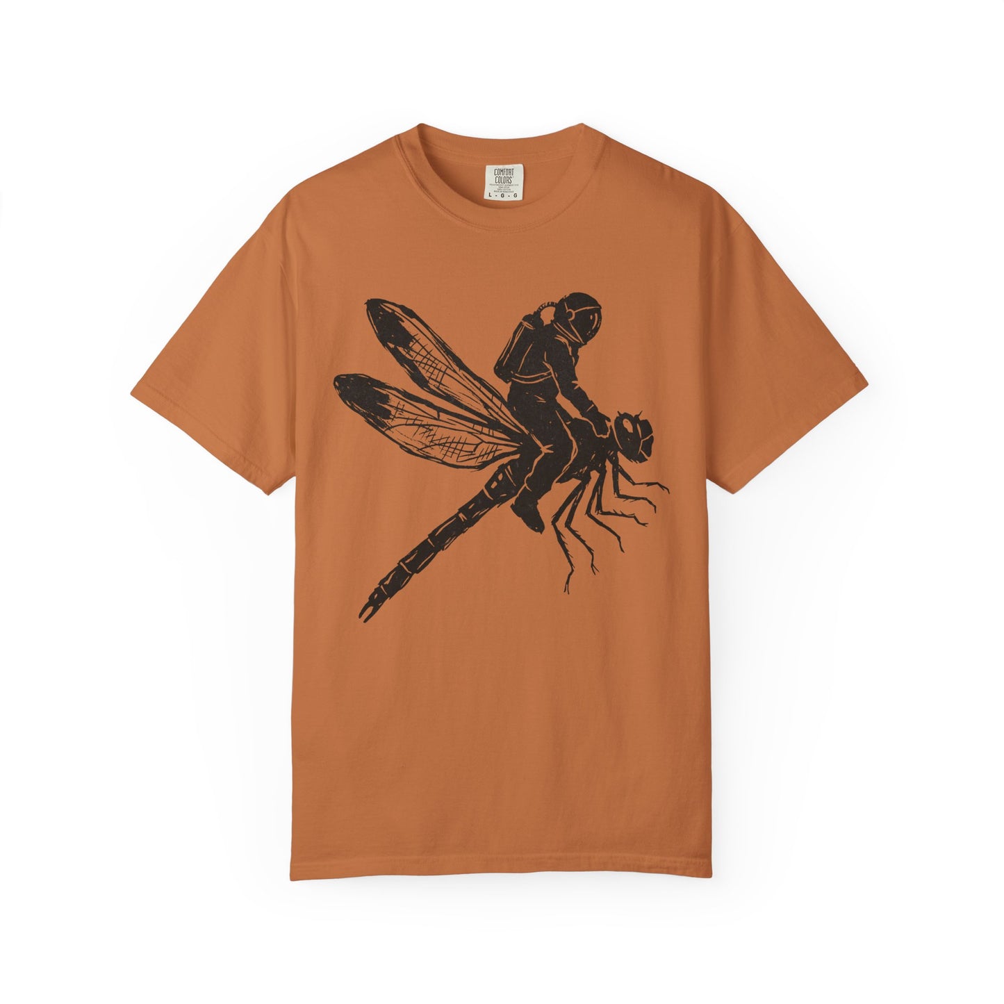 Astronaut Dragonfly Rider T-Shirt
