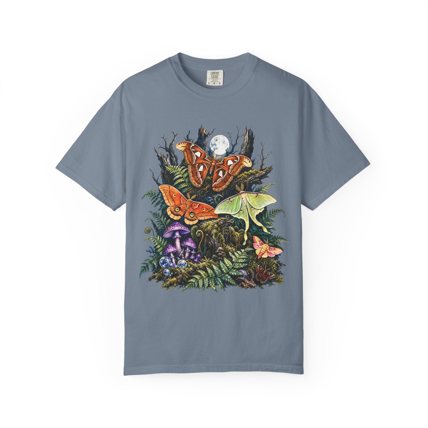 Midnight Magic Moth Collage T-Shirt