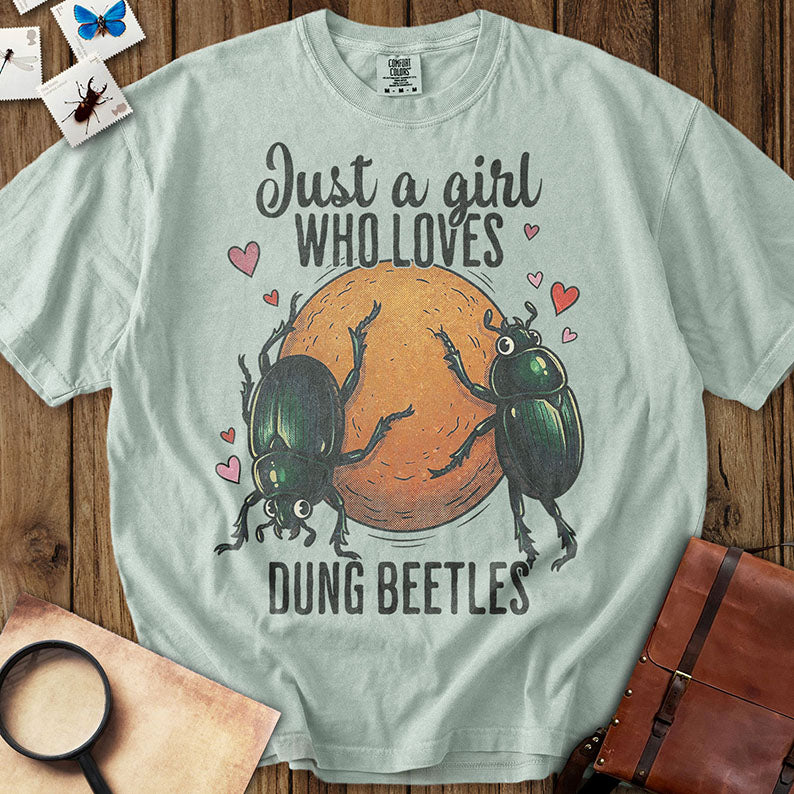 Dung Beetle Girl T-Shirt